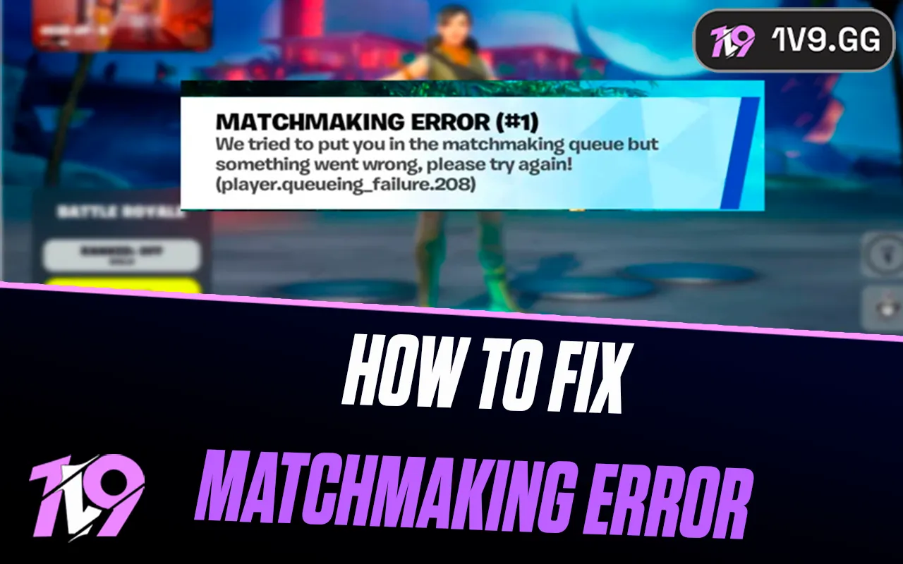 How to Fix Fortnite Matchmaking Error #1 (2026)